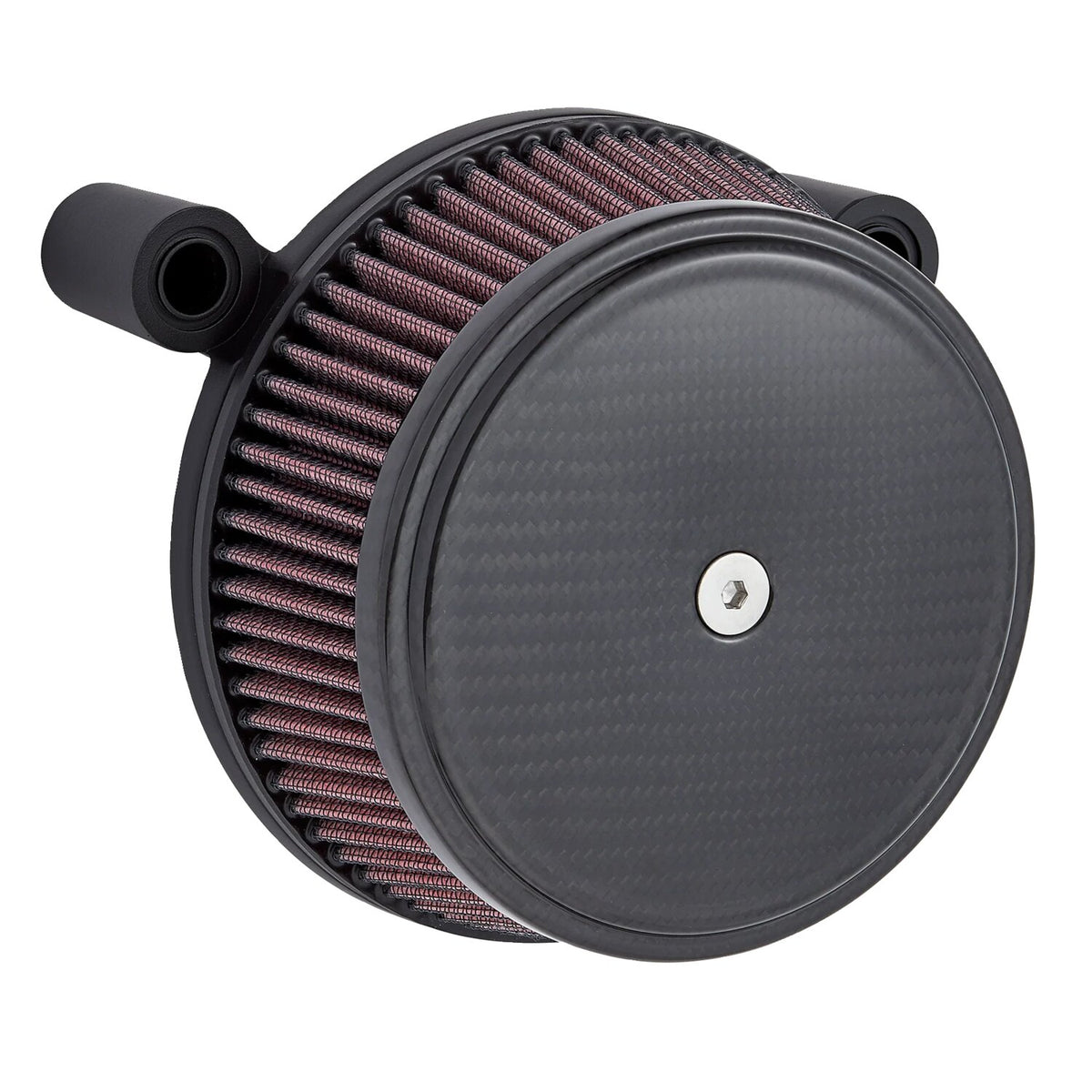 Arlen Ness, Stage 1 Big Sucker air cleaner. Carbon fiber