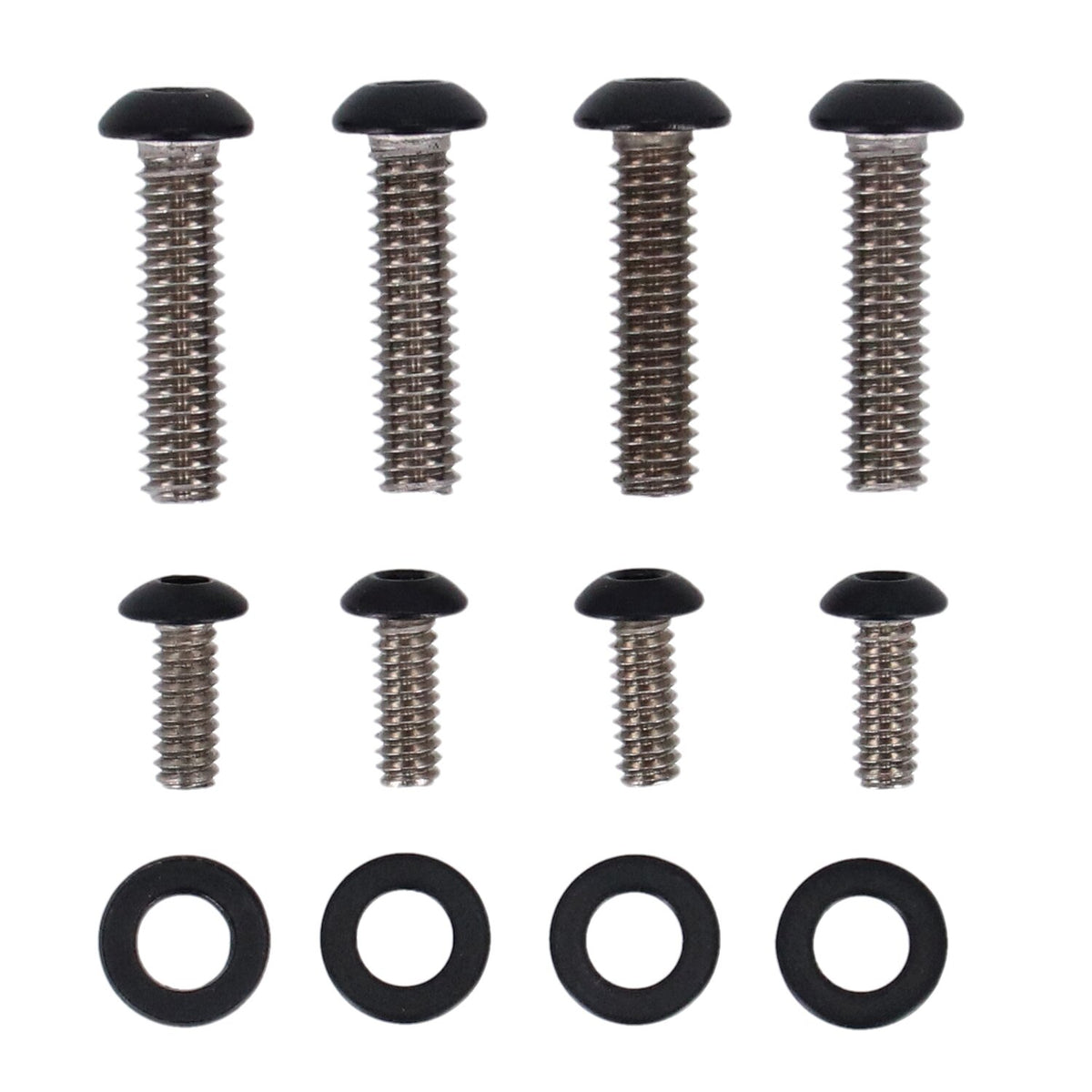 Screws4Bikes, bolt kit, handlebar switches. Matte black