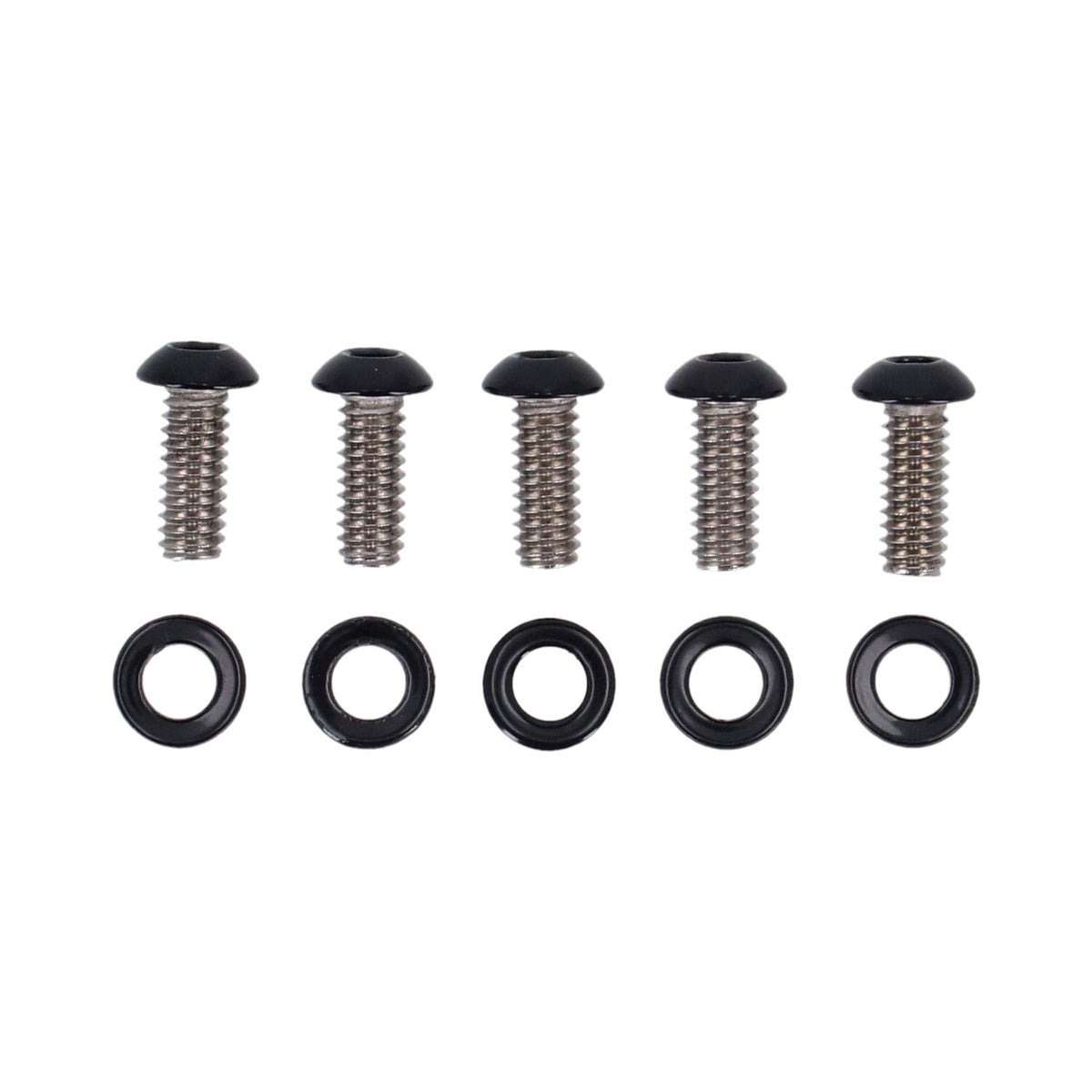 Screws4Bikes, bolt kit, derby cover. Gloss black