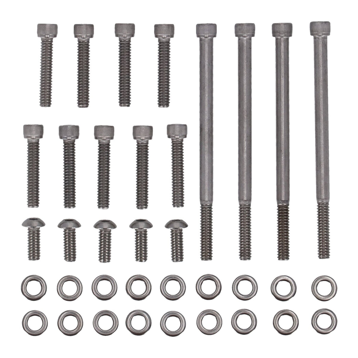 Screws4Bikes, bolt kit, primary cover.