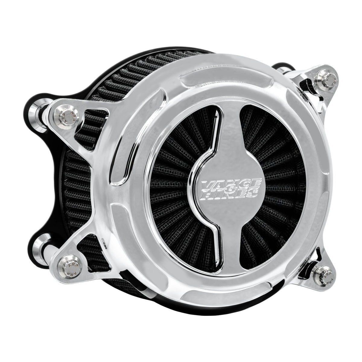 Vance & Hines, VO2 Blade air cleaner assembly. Chrome