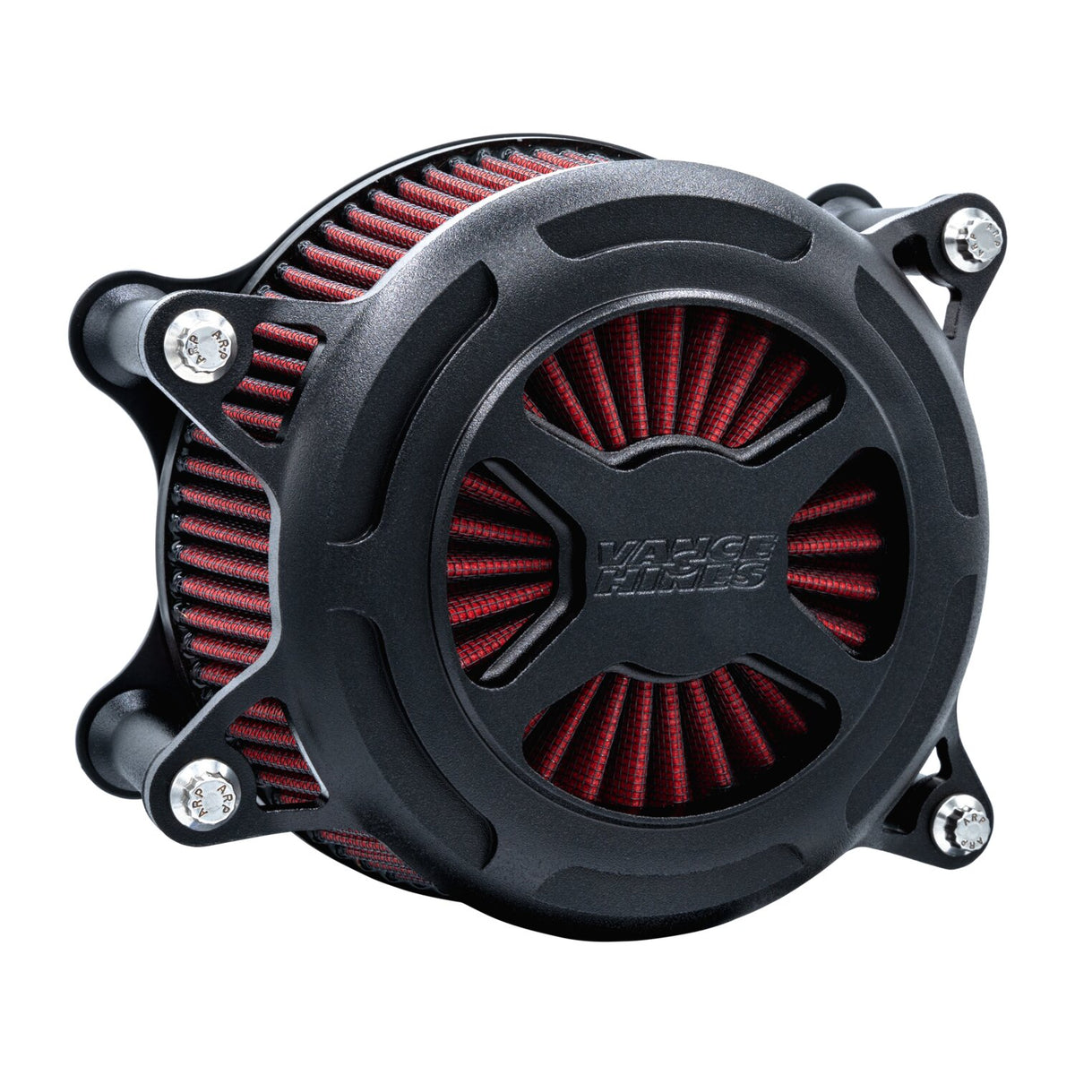 Vance & Hines, VO2 X air cleaner. Wrinkle Black