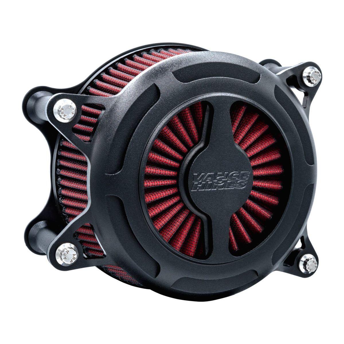 Vance & Hines, VO2 Blade air cleaner. Black wrinkle