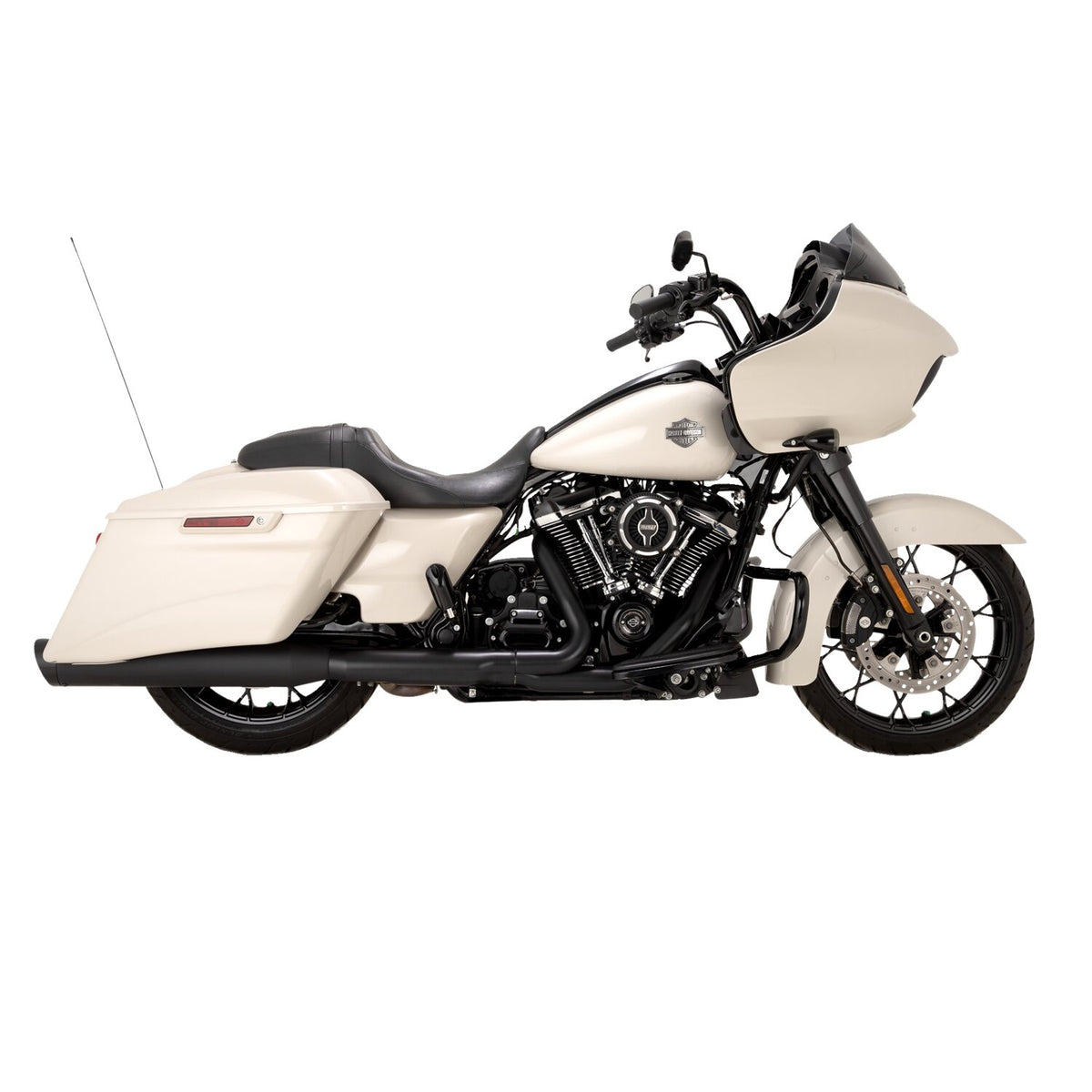 Vance & Hines, Razorback 450 slip-ons. Matte black