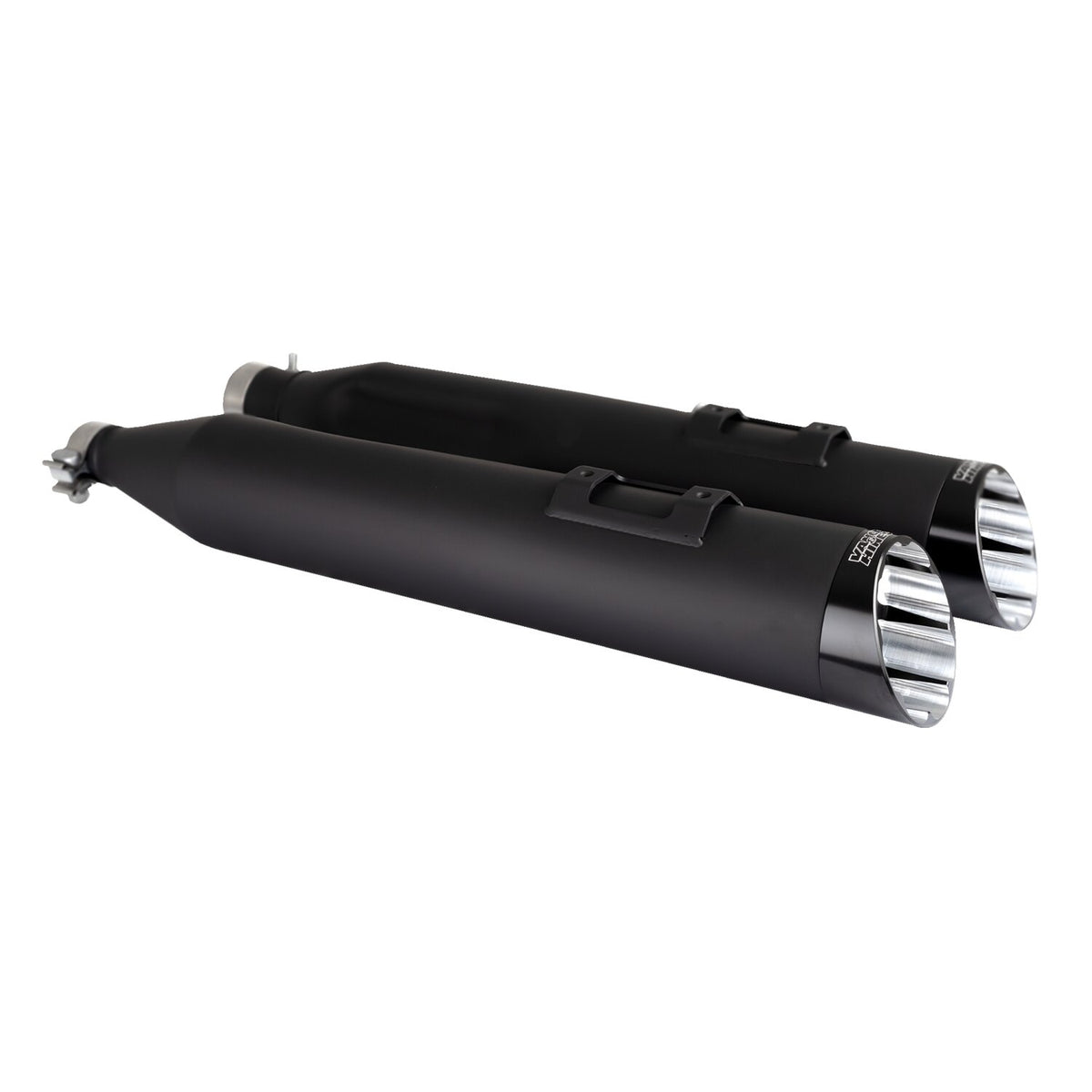 Vance & Hines, Razorback 450 slip-ons. Matte black