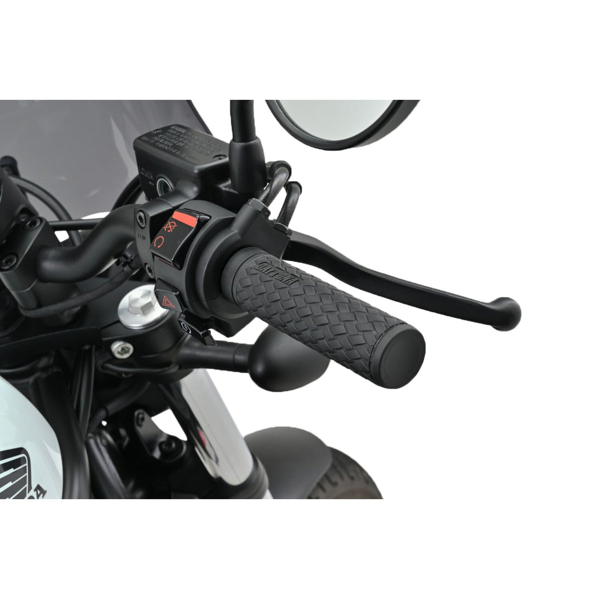 Daytona, 1" Grippy Grip set. KNIT. Black