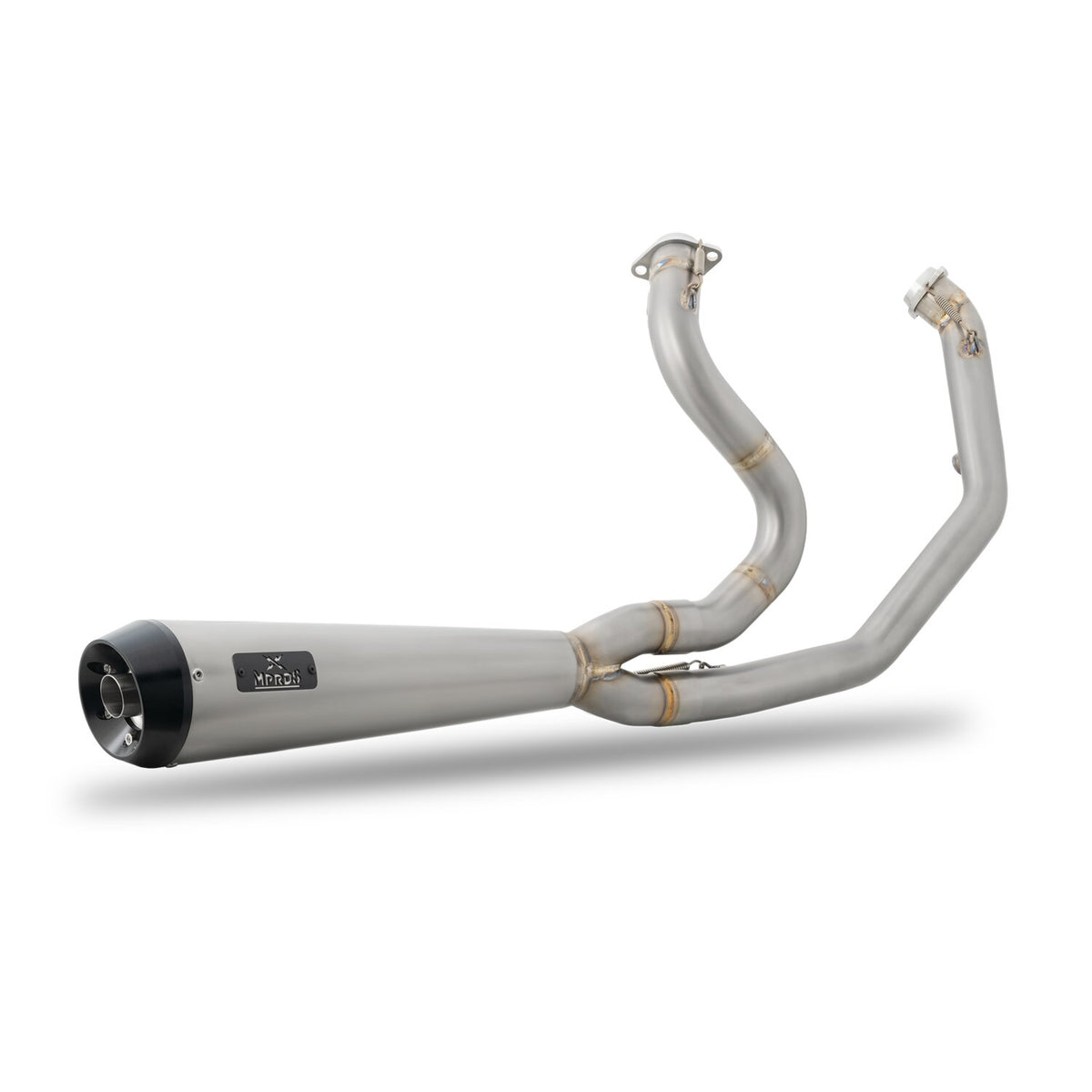 Malparidos, 6-sp TC Touring 2-1 exhaust. SS Polished. Euro 3