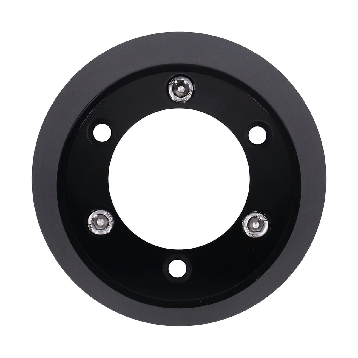 Malparidos, billet aluminum end cap for 2-1 exh. Black