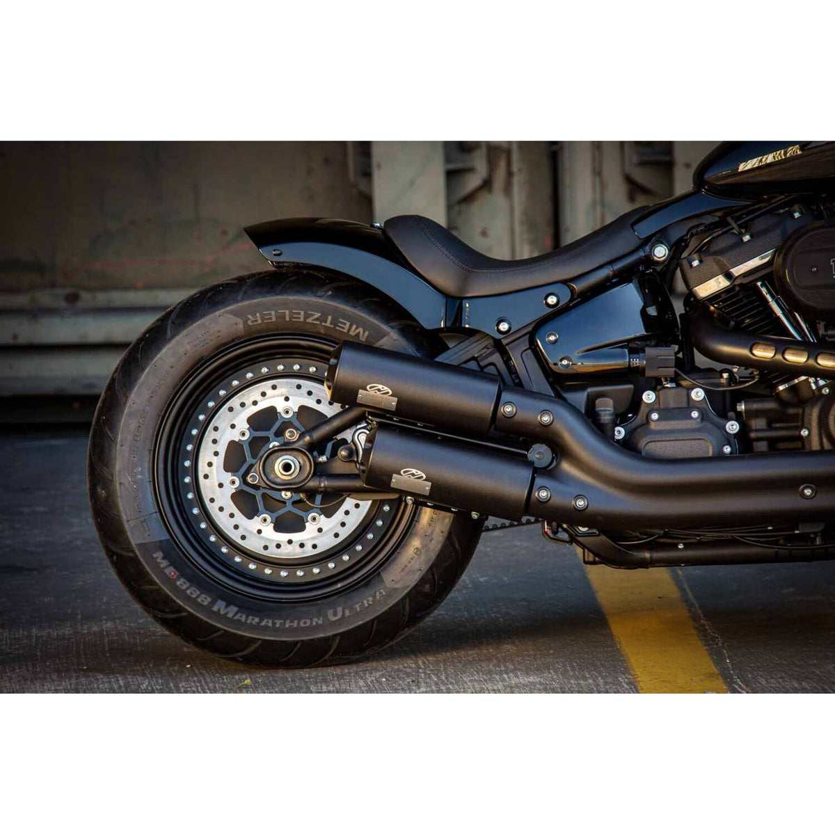 Rick's Motorcycles, rear fender kit for 200mm tire. Short
