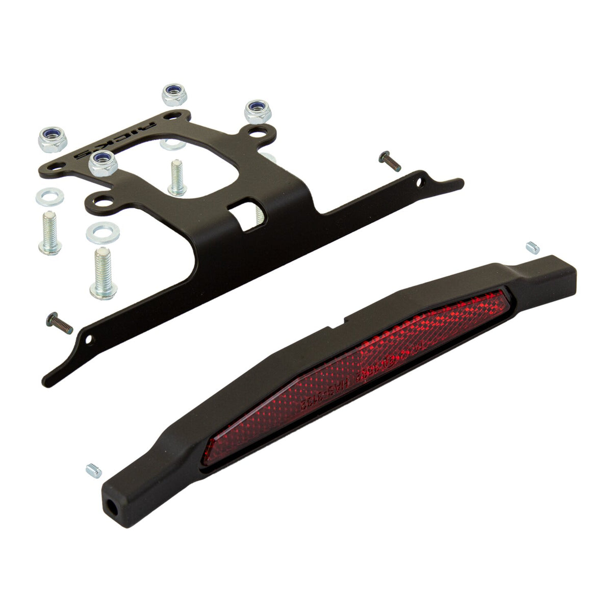 Rick's Motorcycles, turn signal bracket kit Atto rear. Black