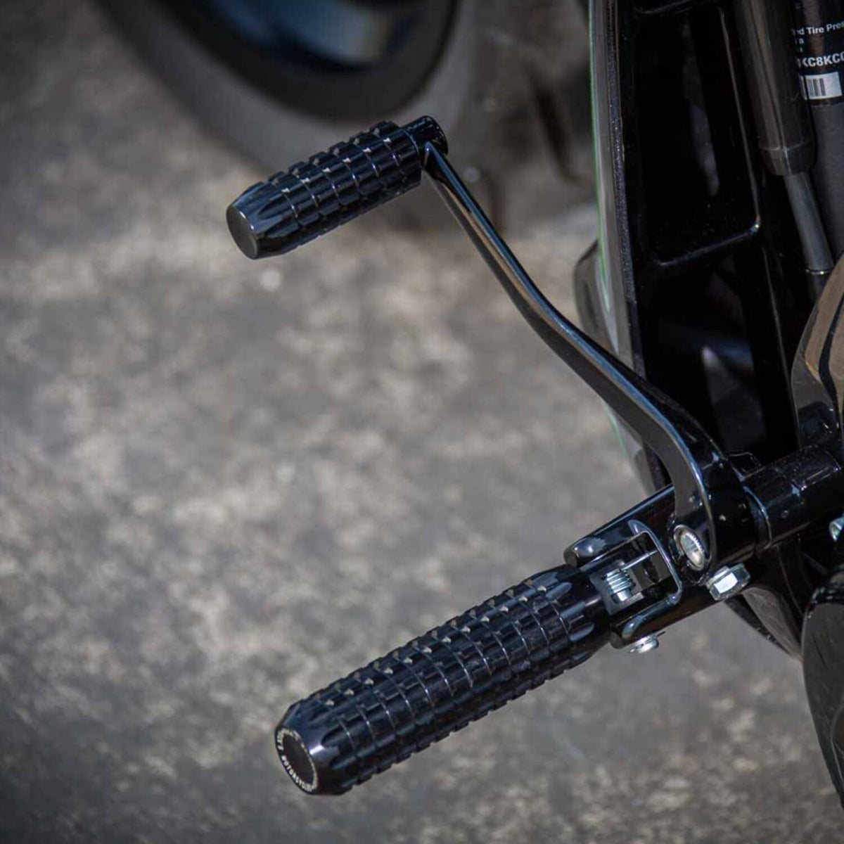 Rick's Motorcycles, Clubstyle shift peg AK 4.7. Black