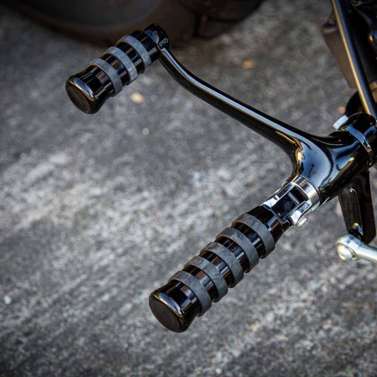 Rick's Motorcycles, shift peg O-ring style. Black