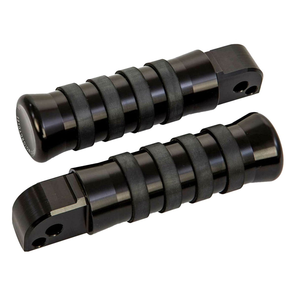 Rick's Motorcycles, passenger pegs O-ring style. Black