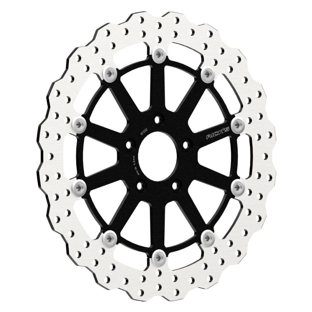 Rick's Motorcycles, front Wave brake disc Steve 11.5"