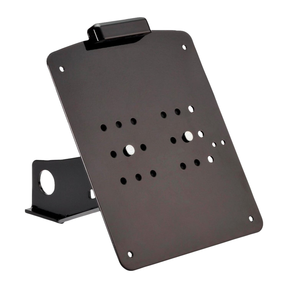 Rick's Motorcycles, side mount License plate bracket. Black