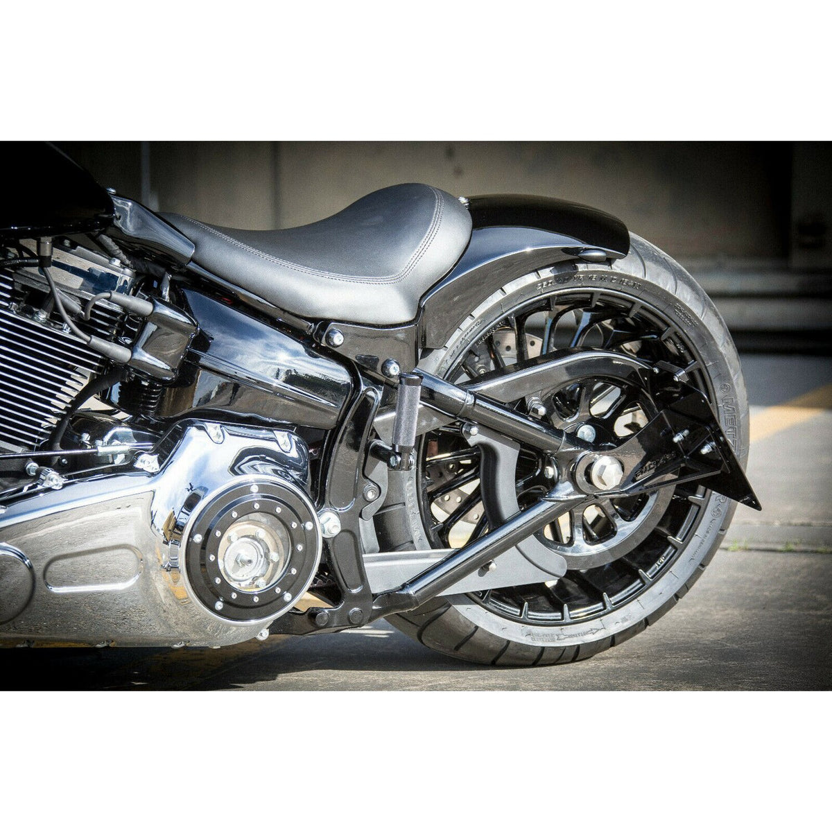 Rick's Motorcycles, side mount License plate bracket short