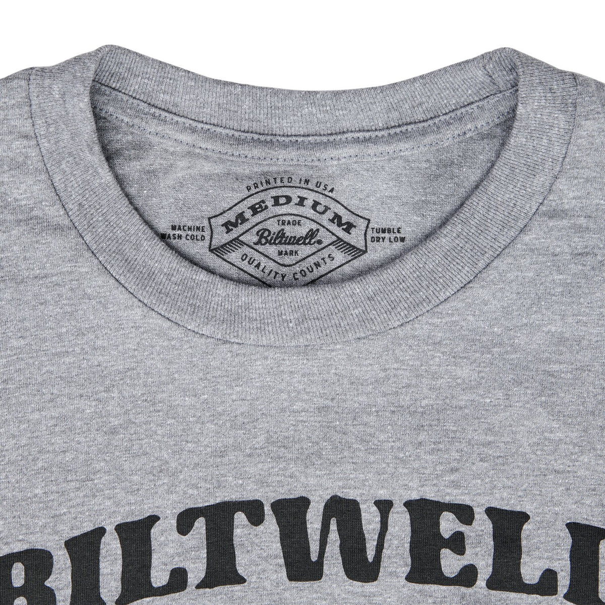 Biltwell Tiger long sleeve graphite