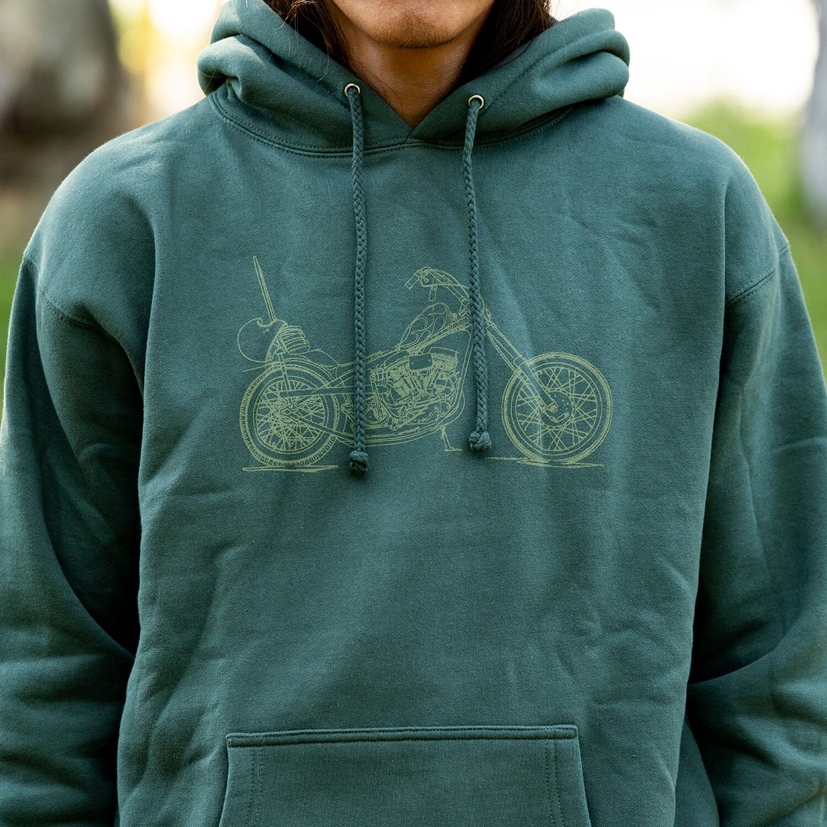 Biltwell Pan hoodie green