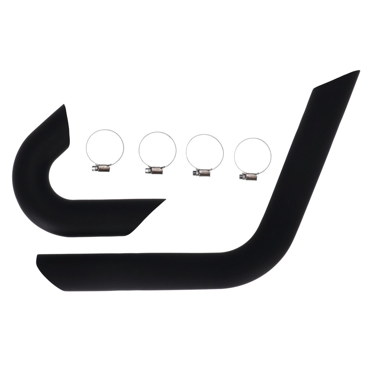 Malparidos, heat shields. Stainless steel. Black
