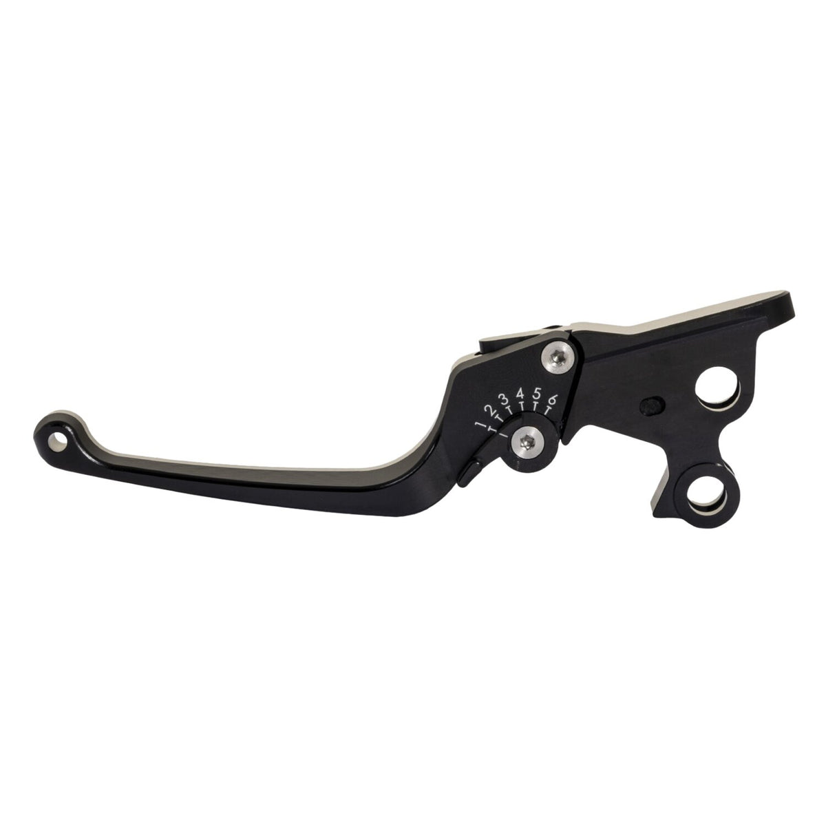 Rick's Motorcycles, Classic brake & clutch lever set. Black