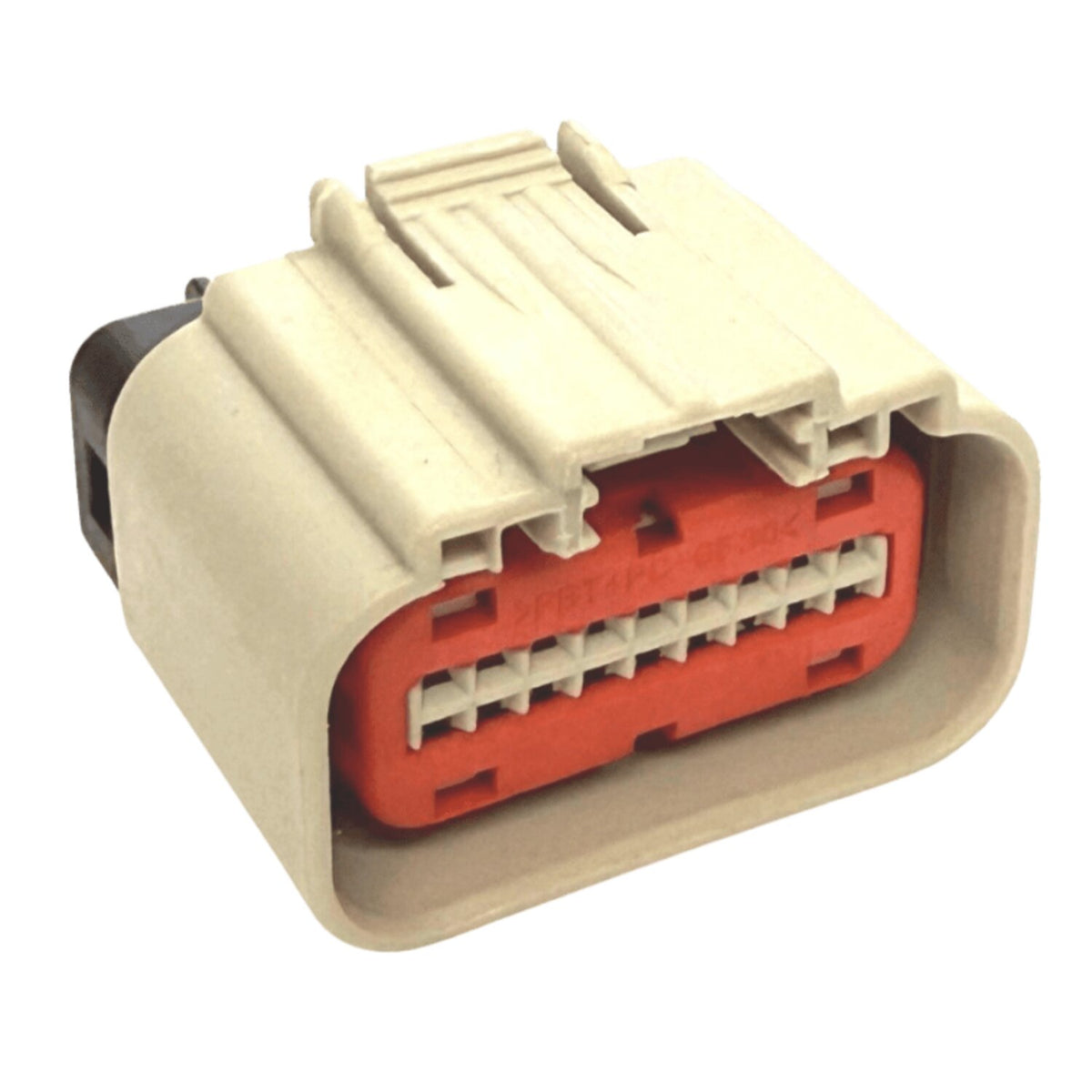 NAMZ, 18-Position female connector. Gray