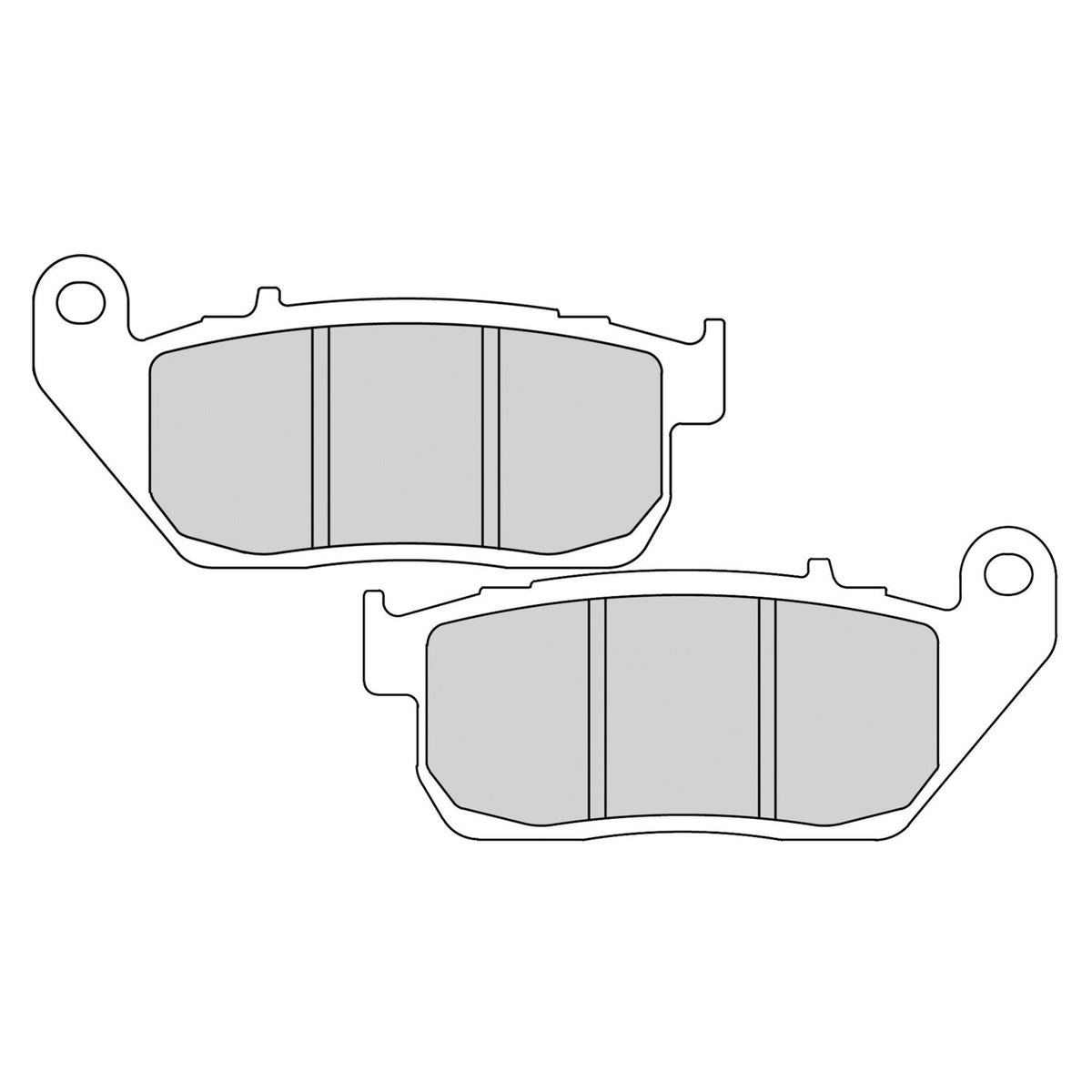 Ferodo, brake pads. Organic P-compound