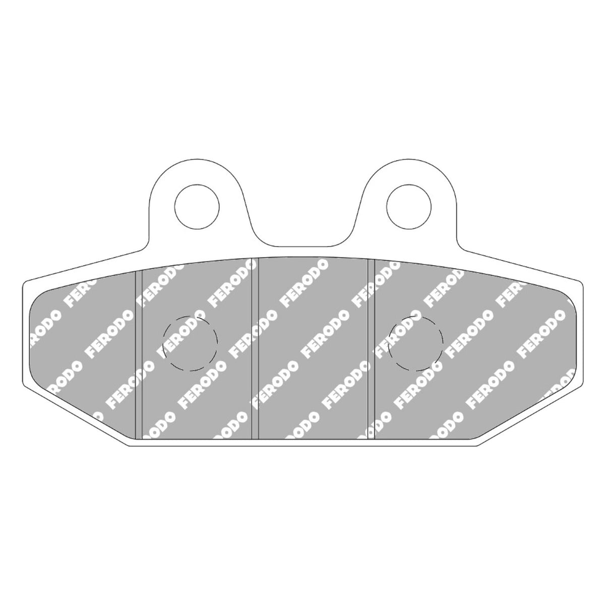 Ferodo, brake pads. Sintered ST-compound