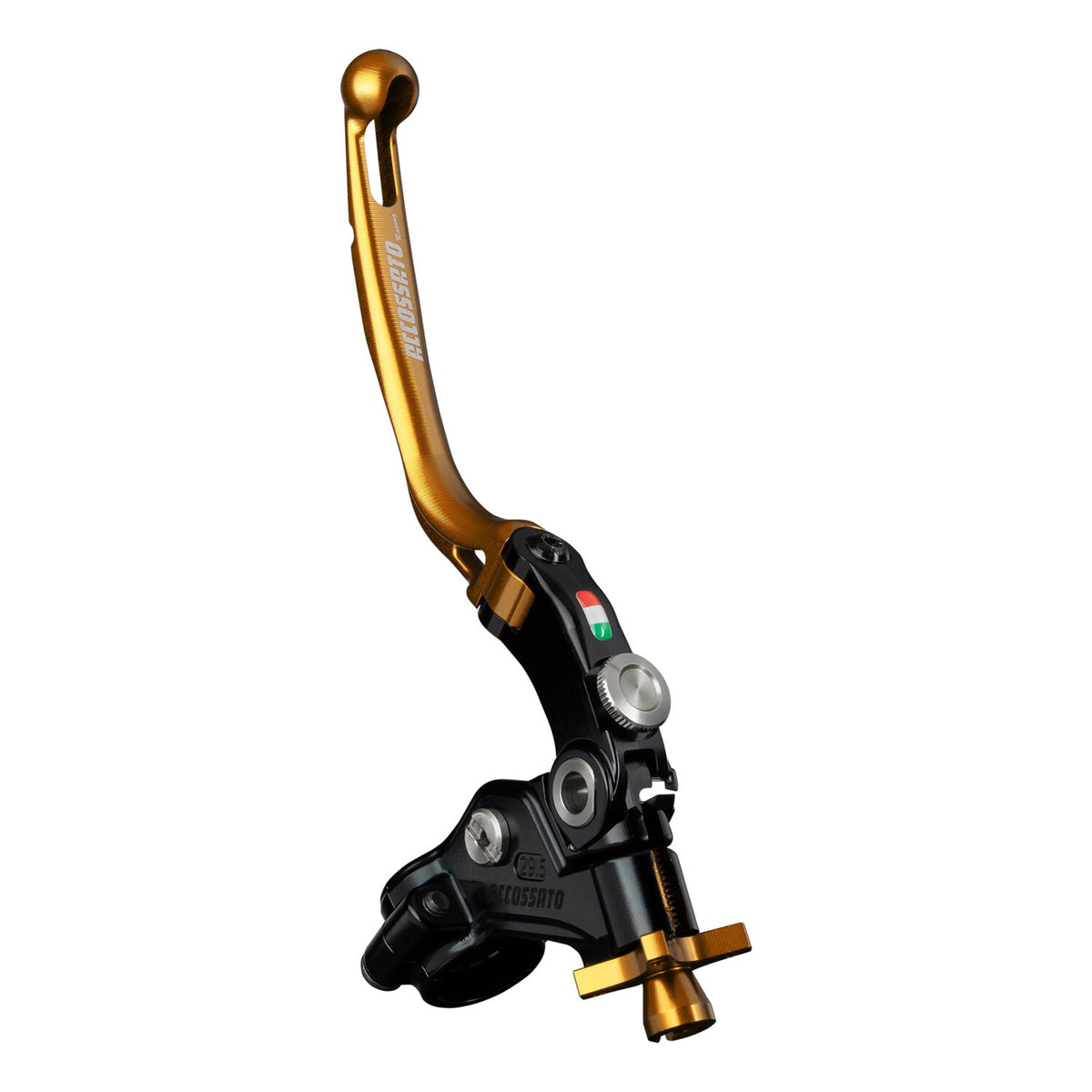 Accossato, Cable clutch lever. 29mm RST. Gold