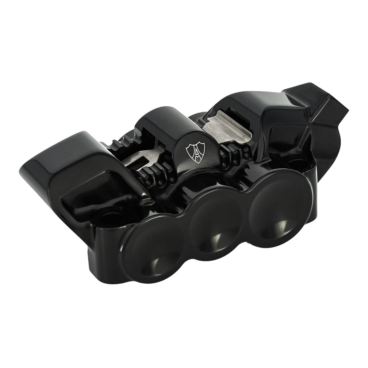 Arlen Ness, 6-p mono-block radial caliper. Right. Black