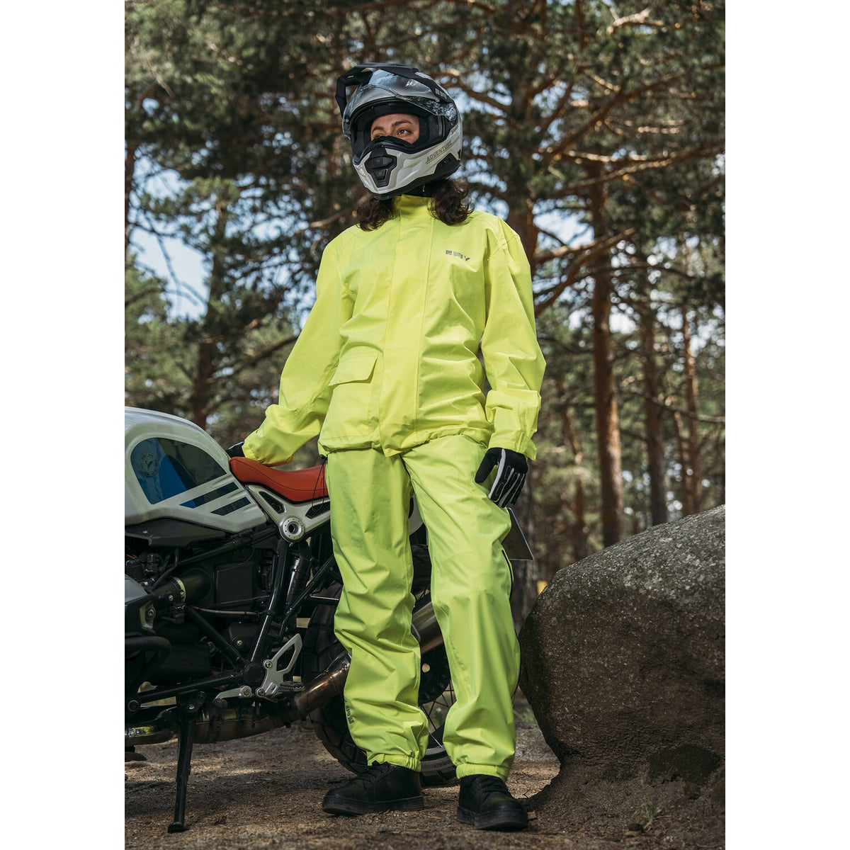 By City Rain coat jacket mini yellow
