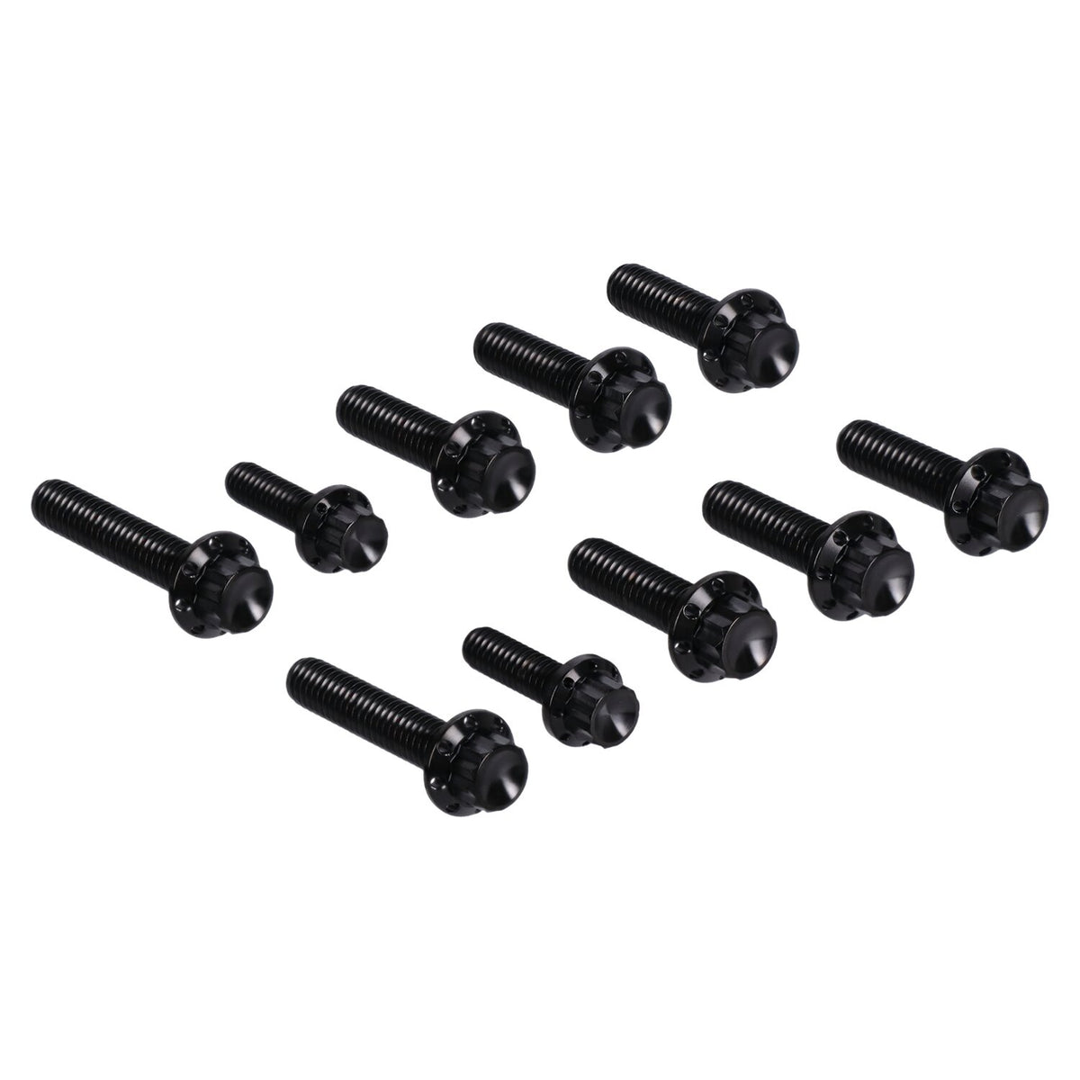 Arlen Ness, transm. side cover & trap door 12-point bolt kit