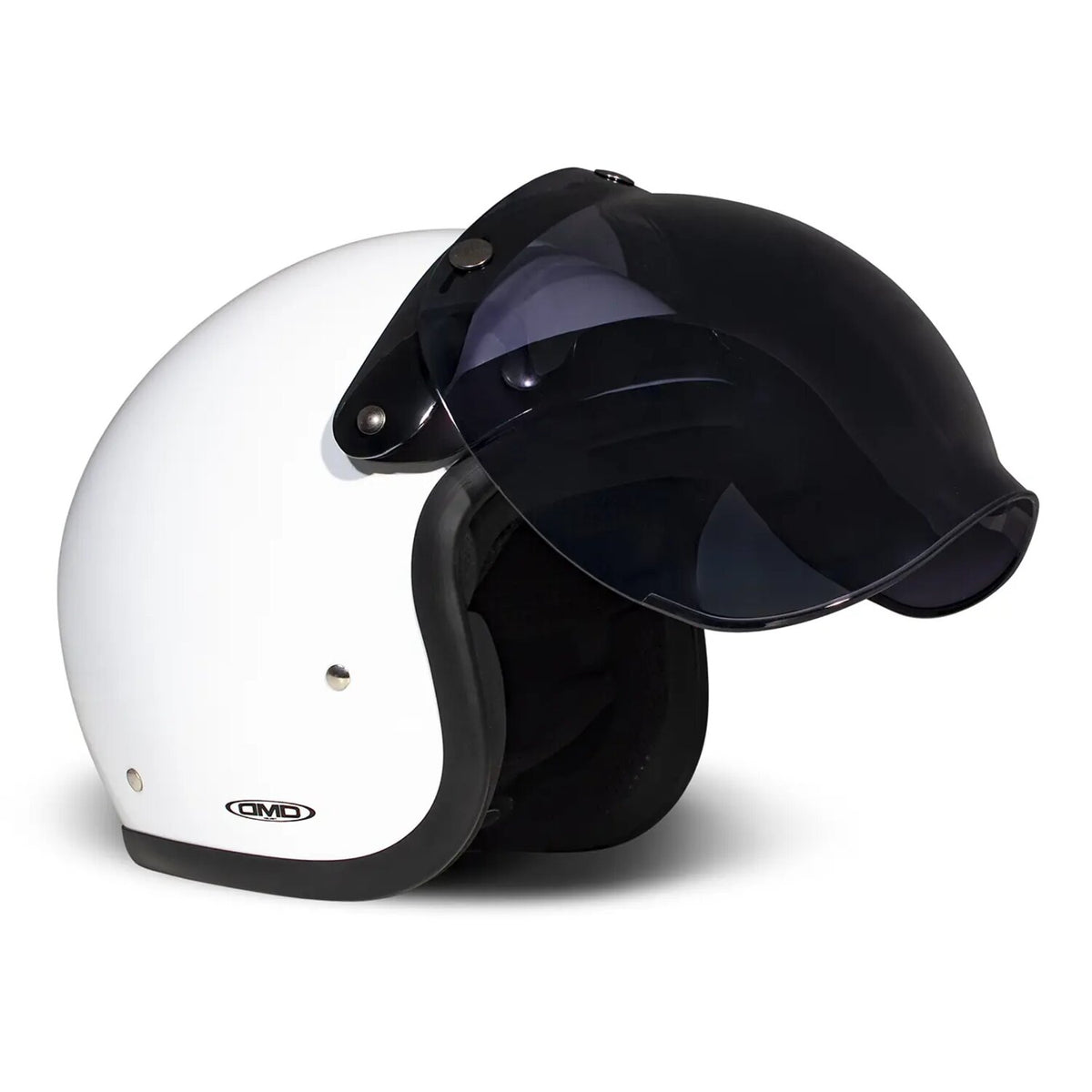 DMD Flip-up bubble visor smoke