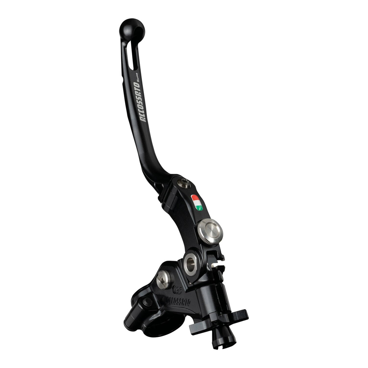 Accossato, cable clutch lever. 29mm RST. Black