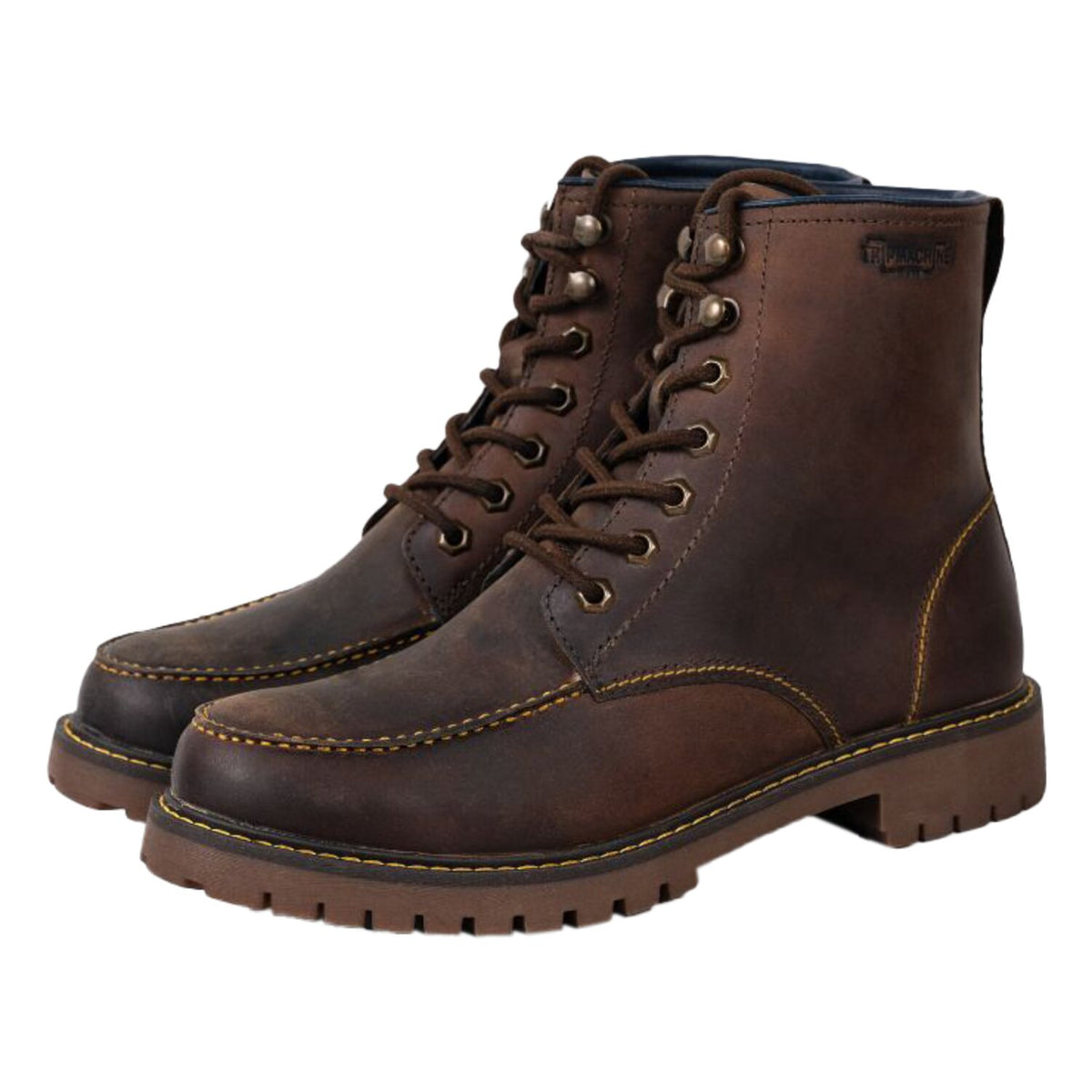 Trip Machine Moc-toe boots mocha 
