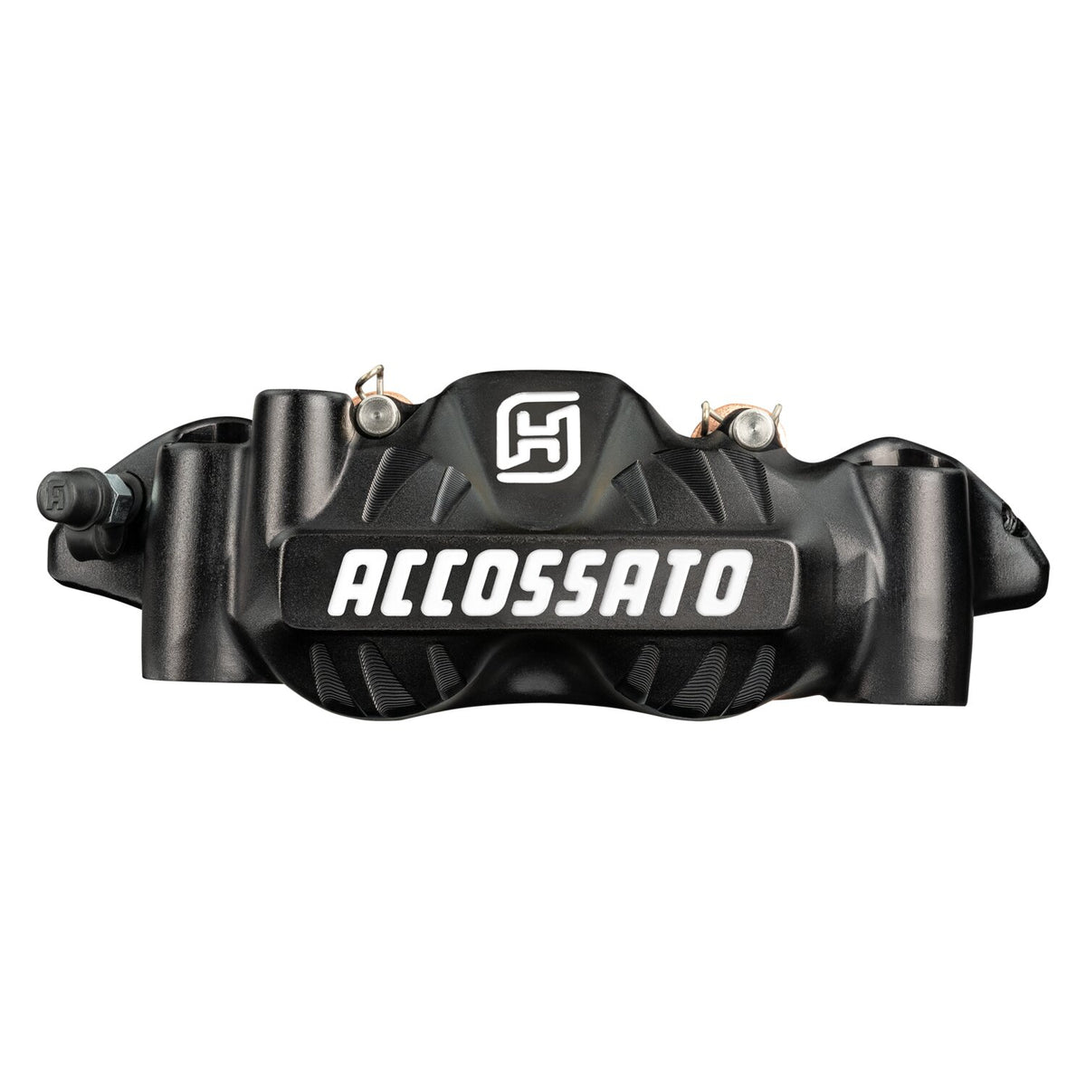 Accossato, 108mm Monoblock radial brake caliper left. Black