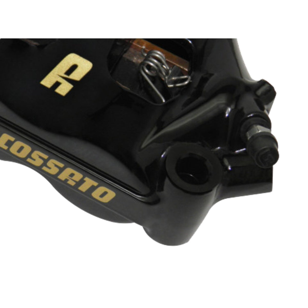 Accossato,100mm Monoblock radial brake caliper right. Black
