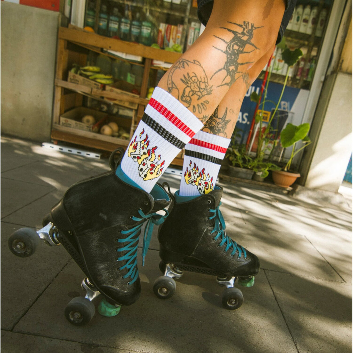 American Socks Roll the dice Mid High socks