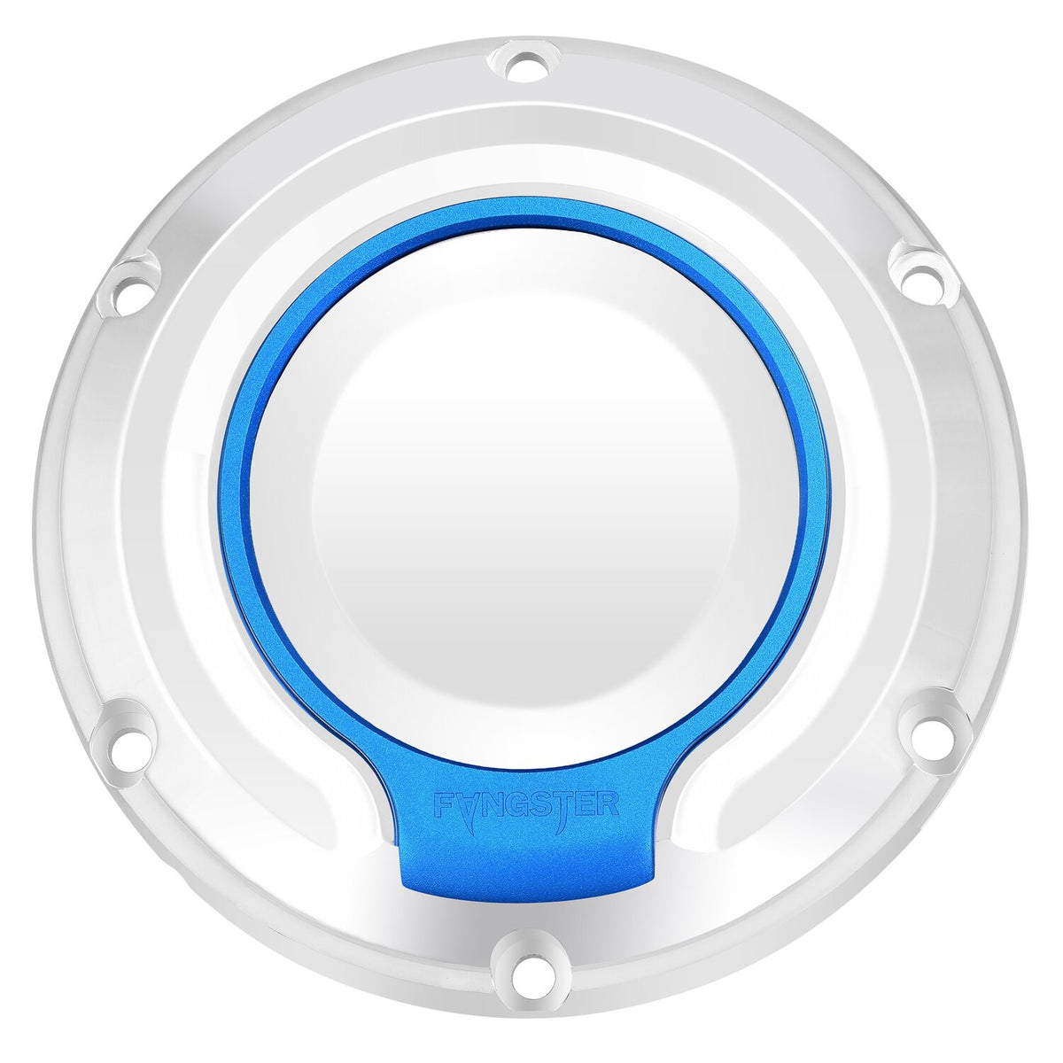 Fangster, Derby cover. Chrome blue