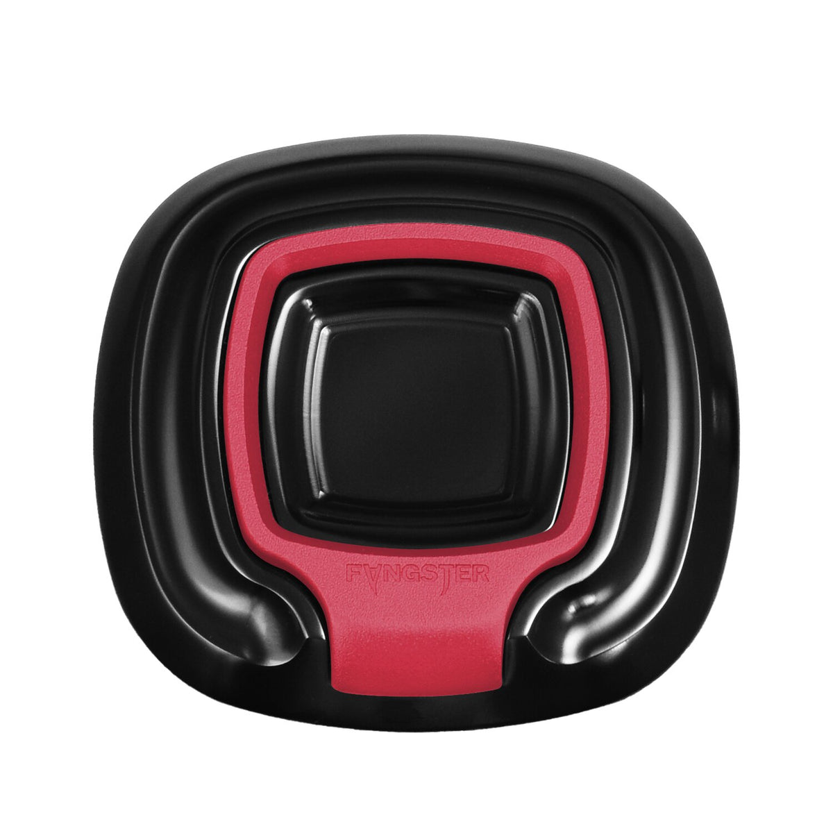 Fangster, screw-in gas cap. Black red