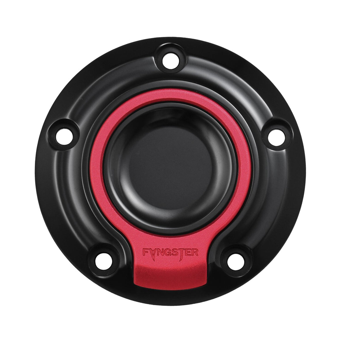 Fangster, Point cover. Black red