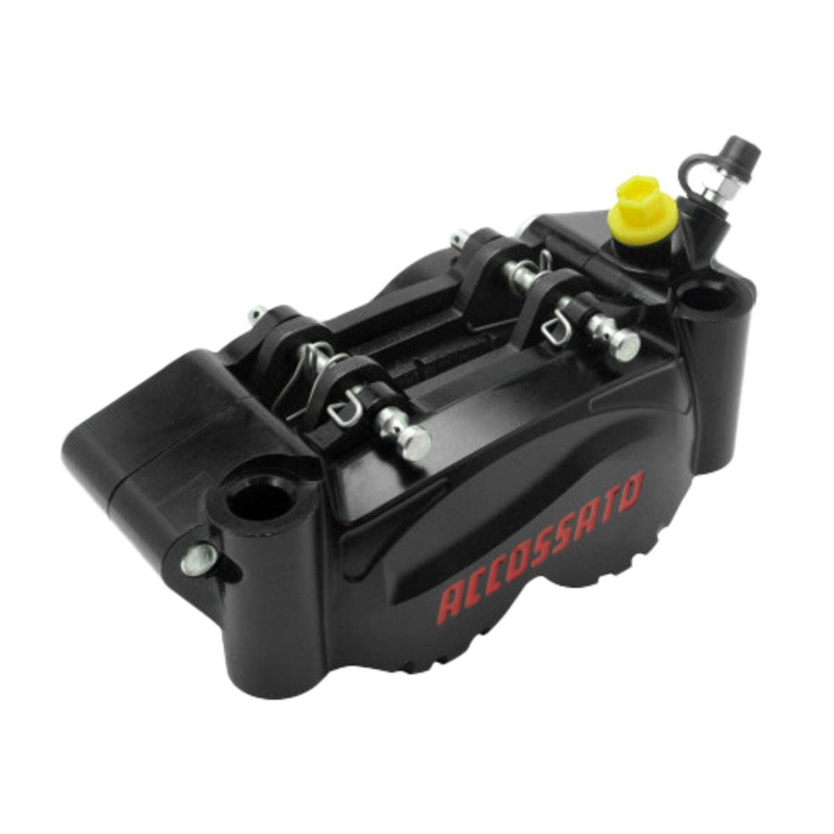 Accossato, 108mm PZ012 radial brake caliper. Right. Black