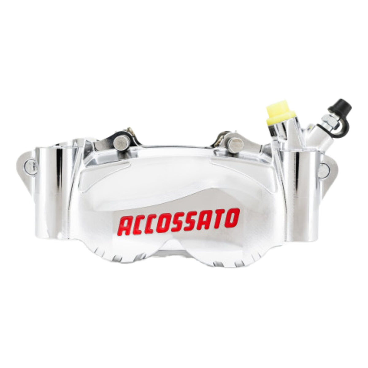 Accossato, 108mm PZ012 radial brake caliper. Right. Silver