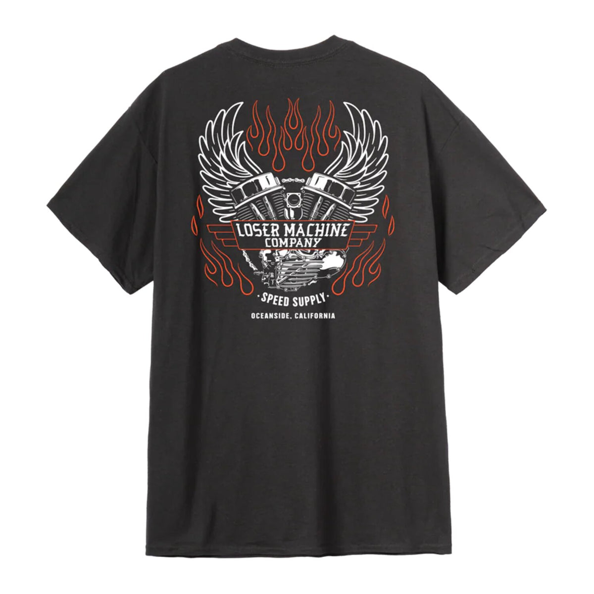 Loser Machine Fly wheel t-shirt black