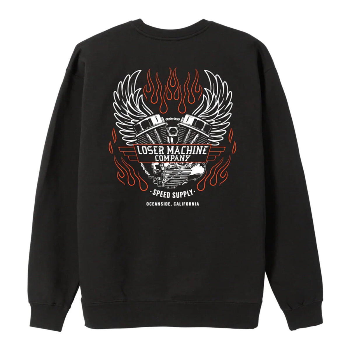 Loser Machine Fly wheel long sleeve black