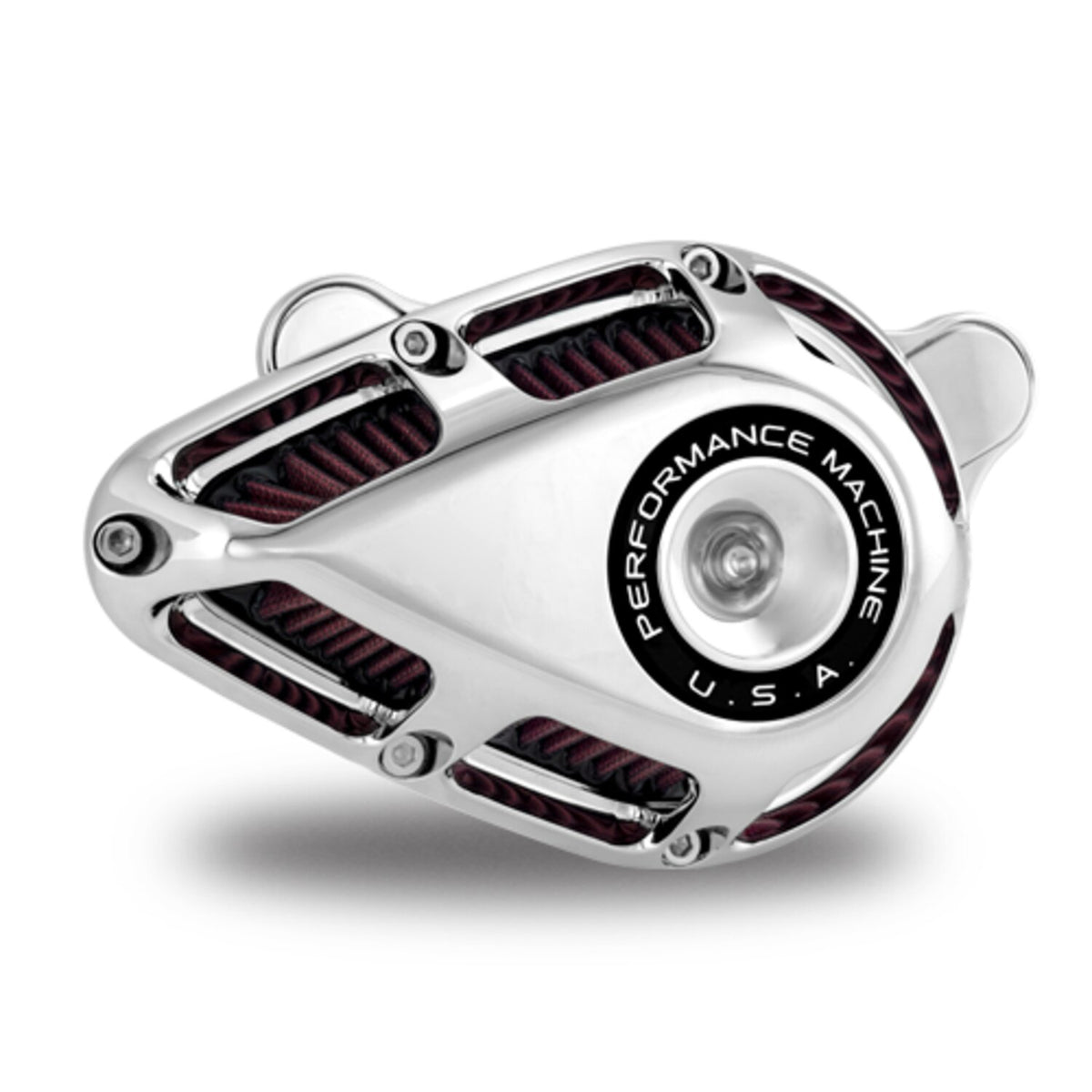 PM, 'Jet' air cleaner kit. Chrome