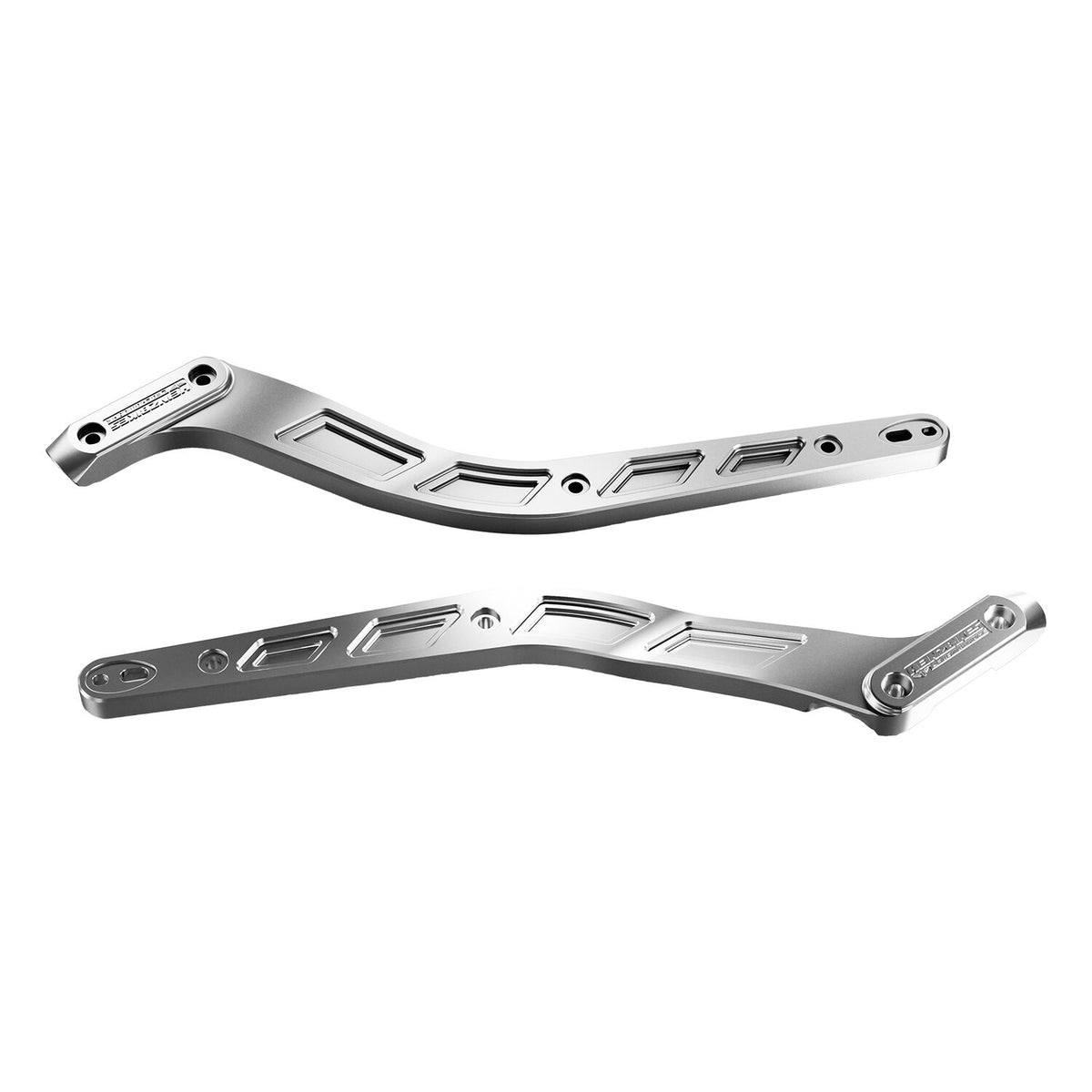HeinzBikes, performance fender struts. Silver
