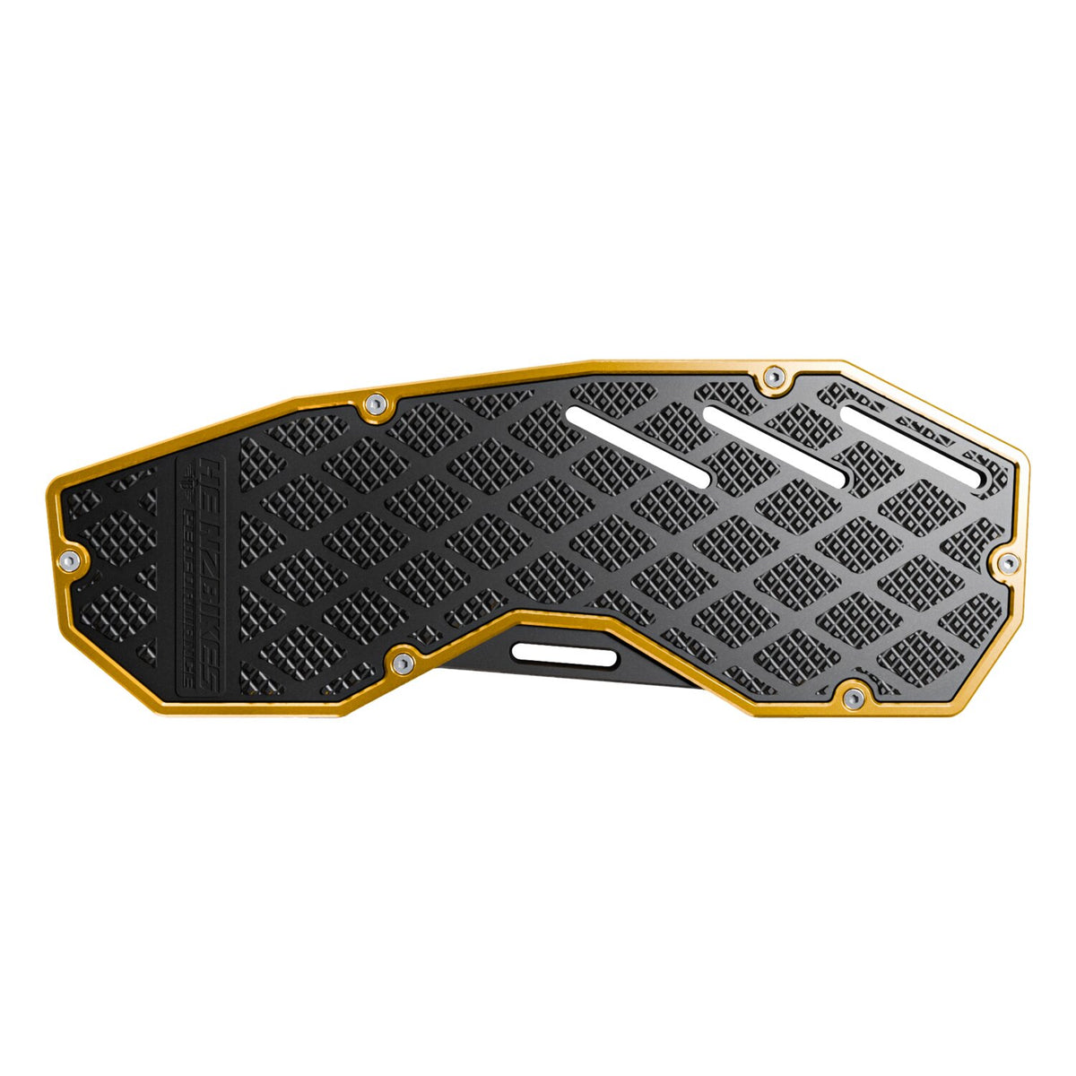 HeinzBikes, floorboards 'Performance'. . Black/gold