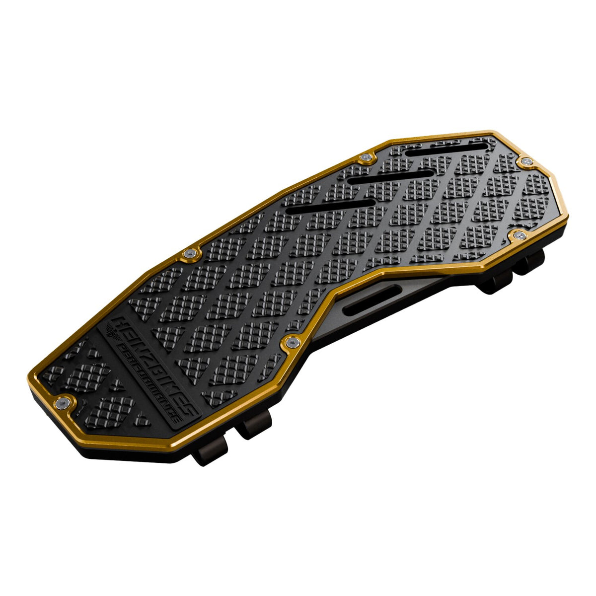 HeinzBikes, floorboards 'Performance'. . Black/gold