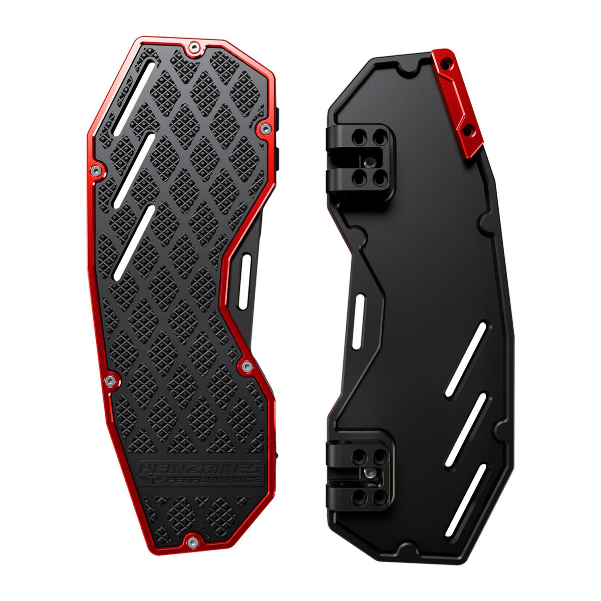 HeinzBikes, floorboards 'Performance'. . Black/red