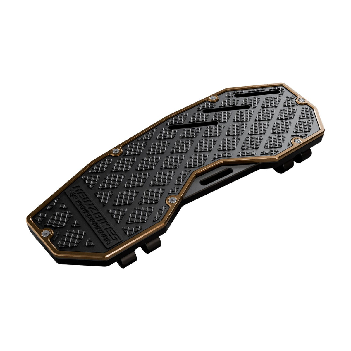 HeinzBikes, floorboards 'Performance'. Black/bronze